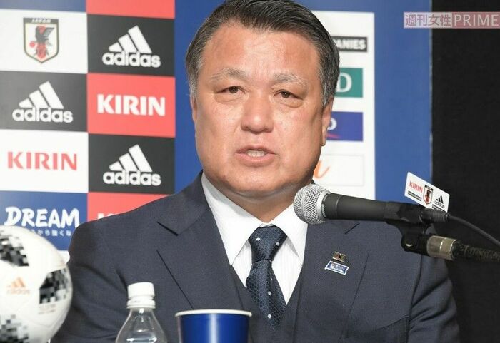 日本サッカー協会会長の田嶋幸三氏