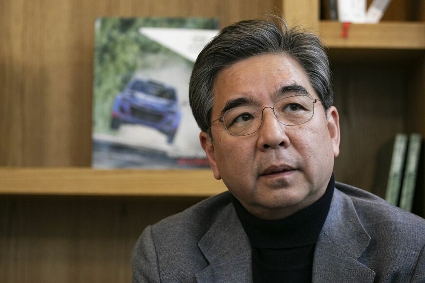 張在勲氏Photographer: Woohae Cho/Bloomberg