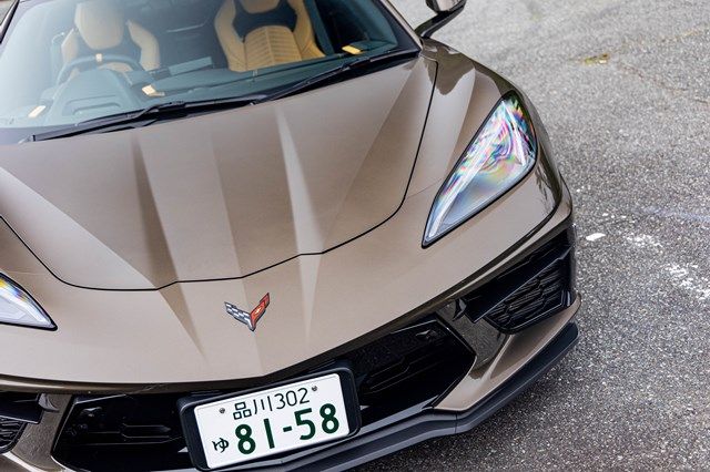 シボレー・新型コルベット（東洋経済オンライン編集部撮影）