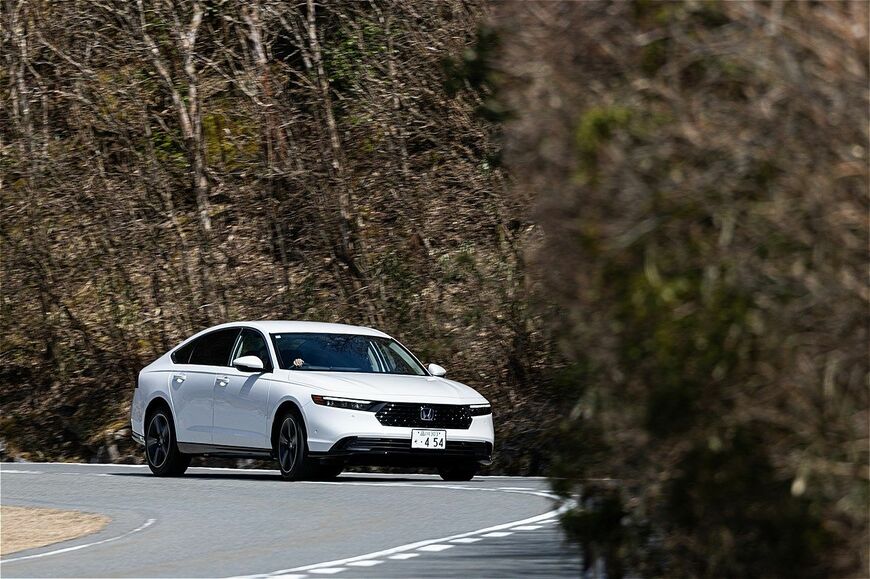 2024年3月8日に発売したホンダの新型「アコード」（写真：三木宏章）