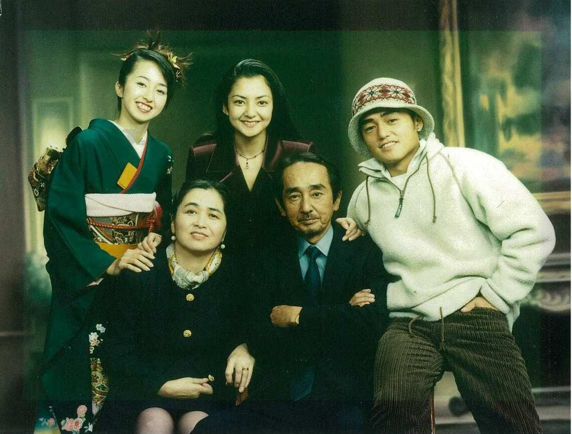 妹の成人式で撮った家族写真（写真：町さん提供）