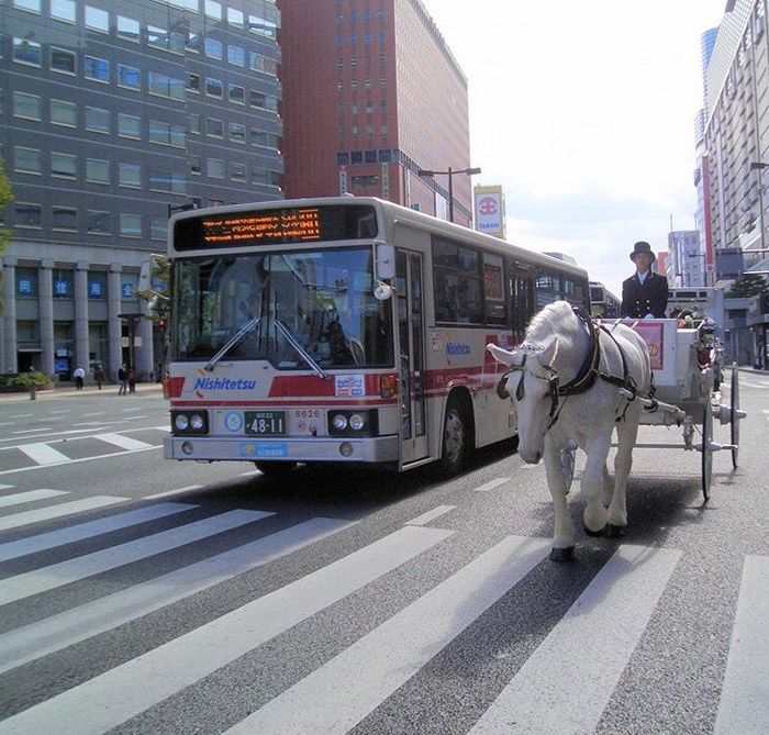福岡市中央区天神にて