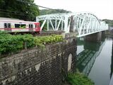 鉄道専用橋となった現在の犬山橋（撮影：南正時）