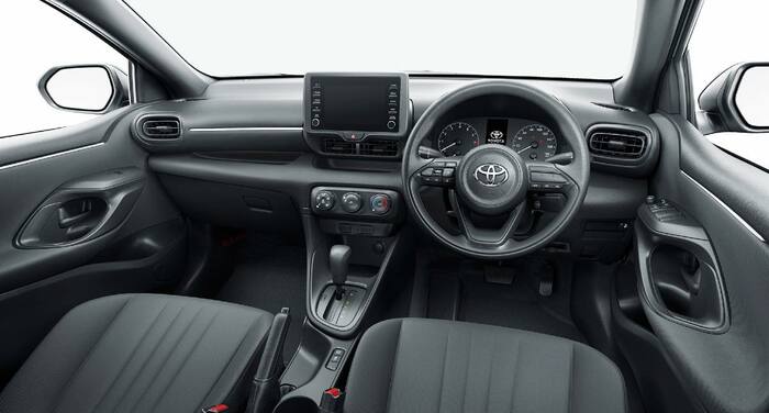 トヨタ「ヤリス」のインテリア（写真：トヨタ自動車）