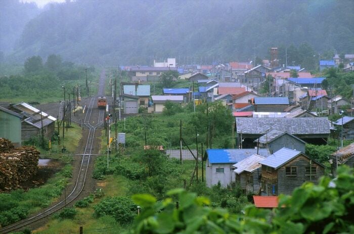 深名線の朱鞠内駅