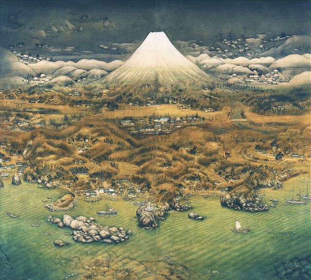 不染 鉄 《山海図絵（伊豆の追憶）》