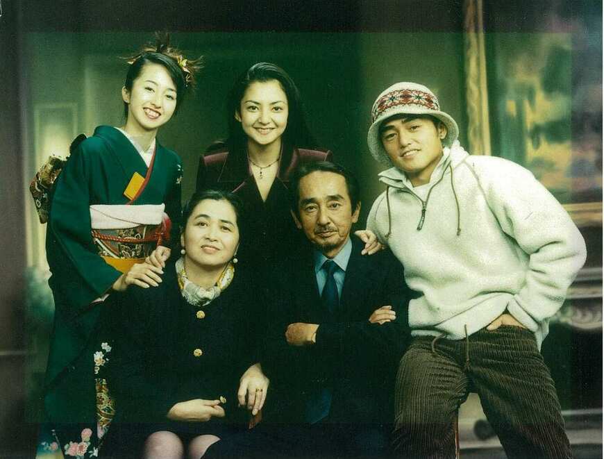 妹の成人式で撮った家族写真（写真：町さん提供）