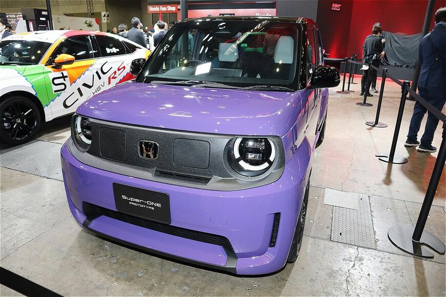 ホンダ「スーパーワン」（写真：筆者撮影）