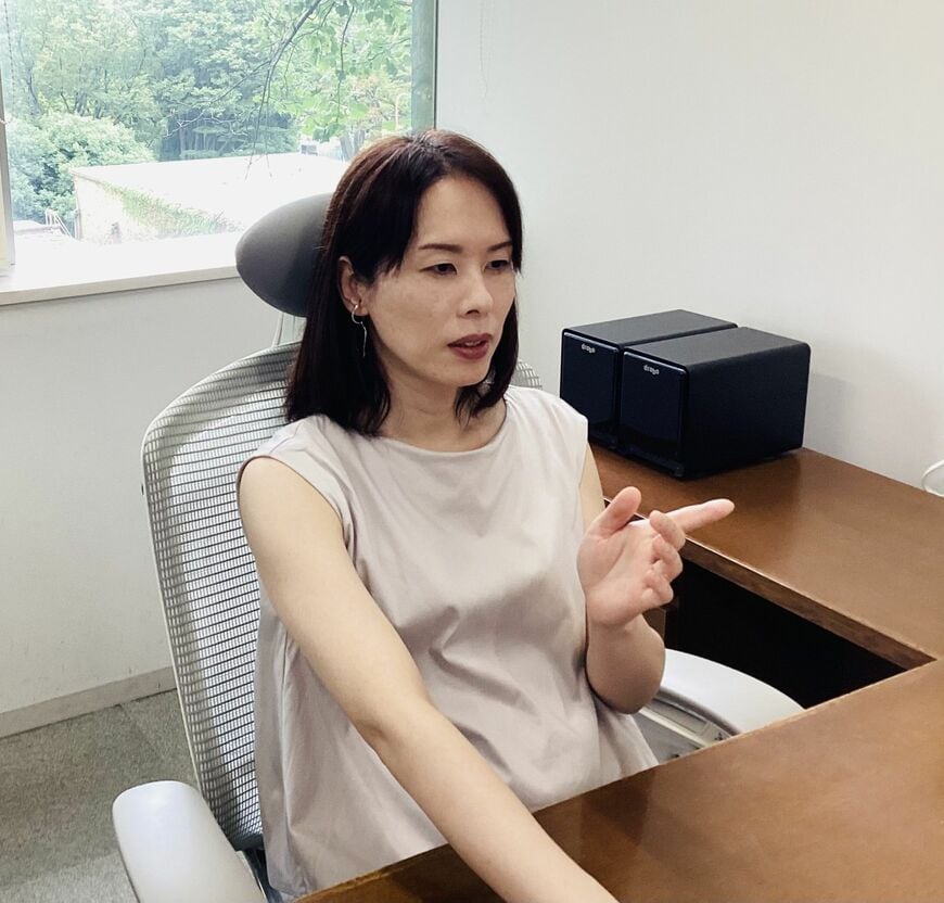 小坂優准教授（筆者撮影）