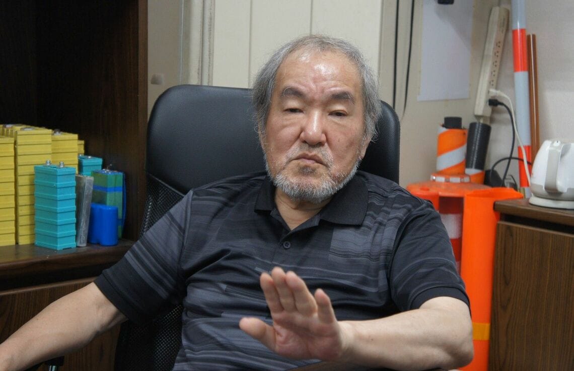 佐藤秀樹:1971年、セガ・エンタープライゼス（セガ）に入社。2001年3月代表取締役社長就任。現在は株式会社アドバンスクリエート代表取締役社長（筆者撮影）