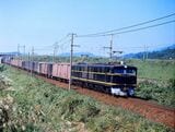 東海道本線の関ケ原越え、マンモス電機として知られたEF10形牽引の貨物列車が走る（撮影：南正時）