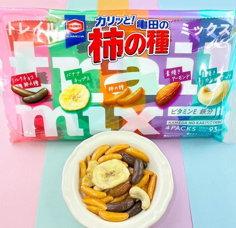 女性や健康志向の消費者をターゲットに発売した「トレイルミックス」