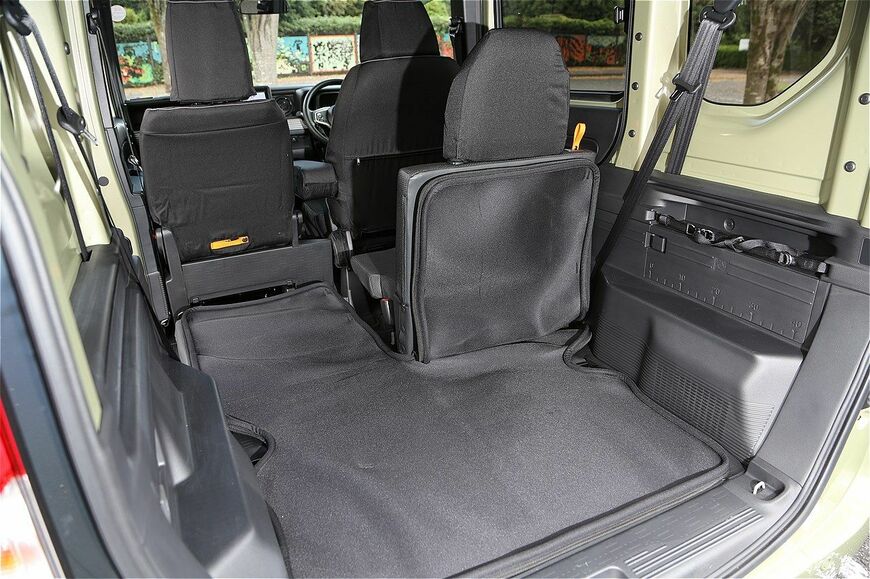 筆者が乗っている「N-VAN」（筆者撮影）