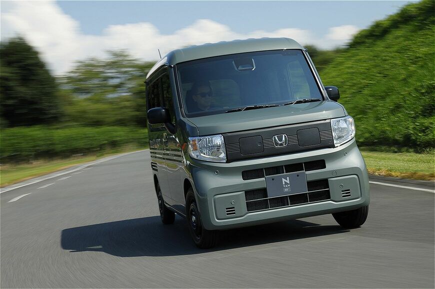 ホンダ「N-VAN e:」のディテール（写真：本田技研工業）