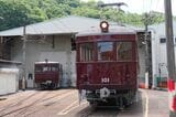 神戸電鉄　デ101号車　入れ替え用機械