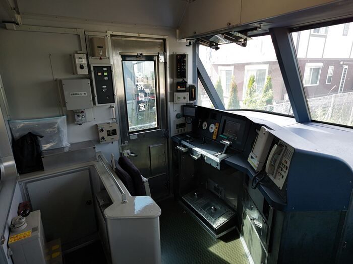 広々とした運転室