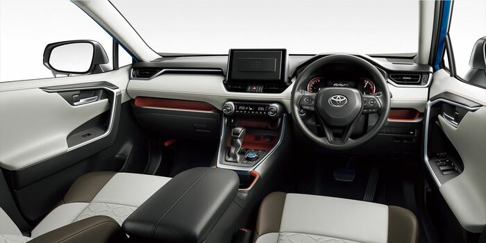 トヨタ「RAV4」のインテリア