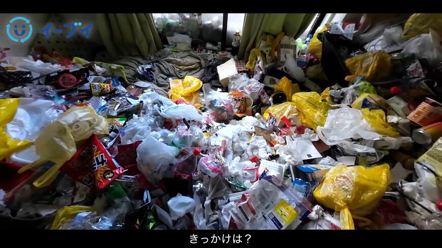 （画像：「イーブイ片付けチャンネル」より）