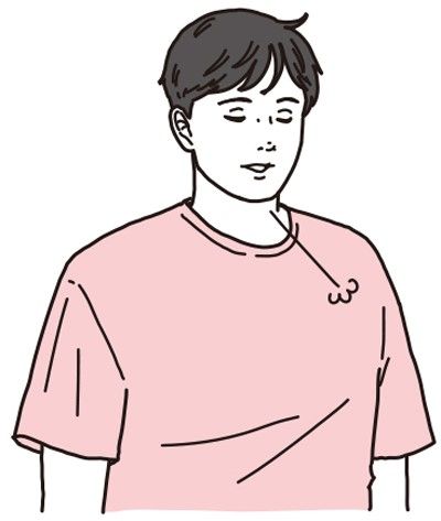 「わざと筋肉にギュッと力を入れて、脱力する」を繰り返すことで、力が抜けて、リラックス状態にもっていくことができる（イラスト『「100年心臓」のつくり方』より）