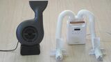 abien「abien HOME DRYER」 アイリスオーヤマ「カラリエ 布団乾燥機 ツインノズル くつ乾燥対応 FK-W2-W」