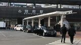 別府駅前のタクシーのりば（筆者撮影）