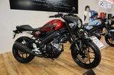 展示されていたXSR125のカスタマイズ仕様（写真：ヤマハ発動機）