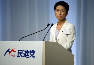 蓮舫代表｢都議選は辞任の1つのきっかけ｣