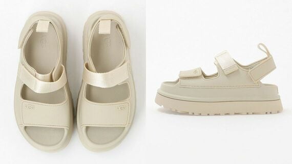 UGG ゴールデングロウサンダル （ベージュ）