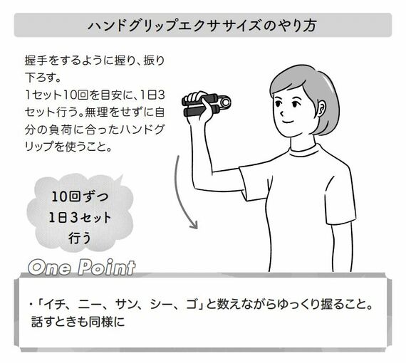 ハンドグリップエクササイズ