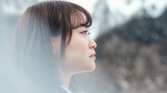 雪国の女子高生