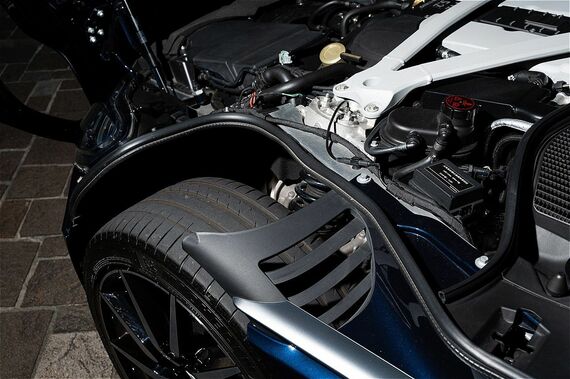 DB11のサスペンションシステム