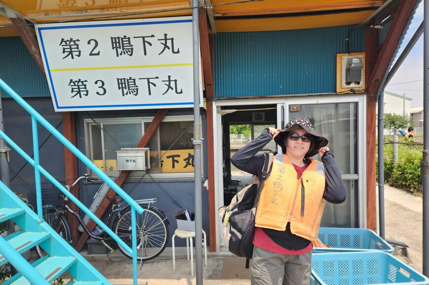出発前。「釣りまくるぞ」とはりきっていたが…（写真：筆者提供）