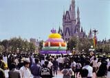 ディズニー５周年記念式典のようす（写真：1988年4月15日、吉野純治撮影）