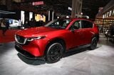 ジャパンモビリティショー2025に展示されたマツダの新型「CX-5」（筆者撮影）
