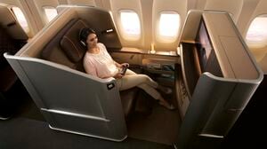 観光専門学校使用品 飛行機 旅客機 椅子 実習用⑤ 観光専門学校使用品