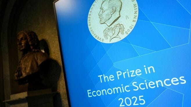 経済学賞は技術革新の役割を解明した3教授に