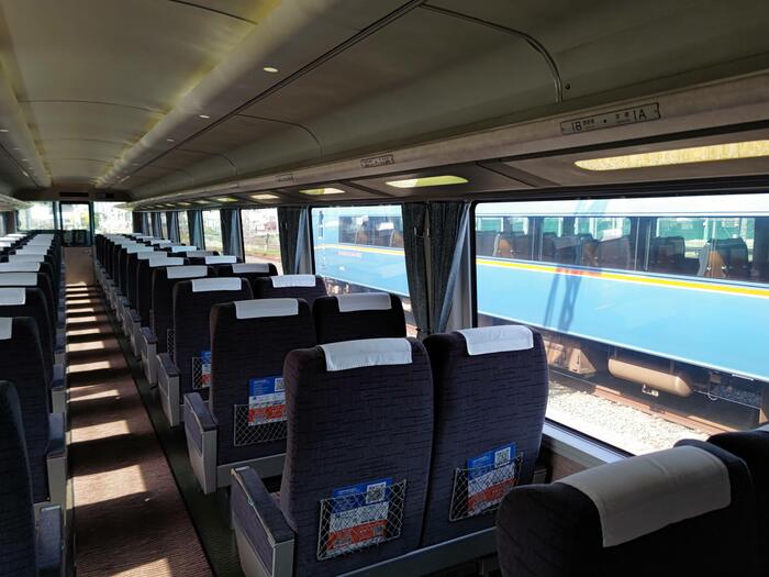 展望席のない先頭車両