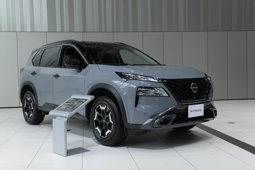 新型エクストレイルのディテール（写真：日産自動車）