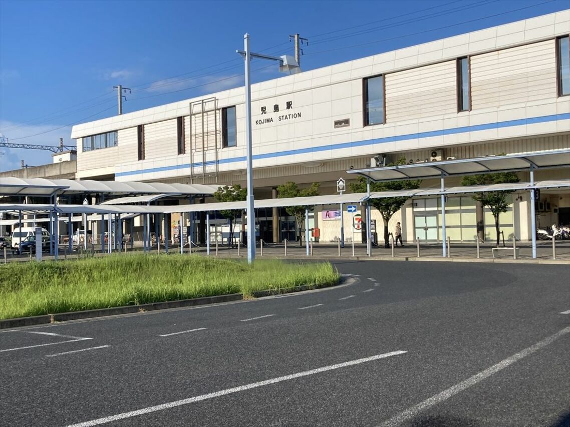 瀬戸大橋線の児島駅