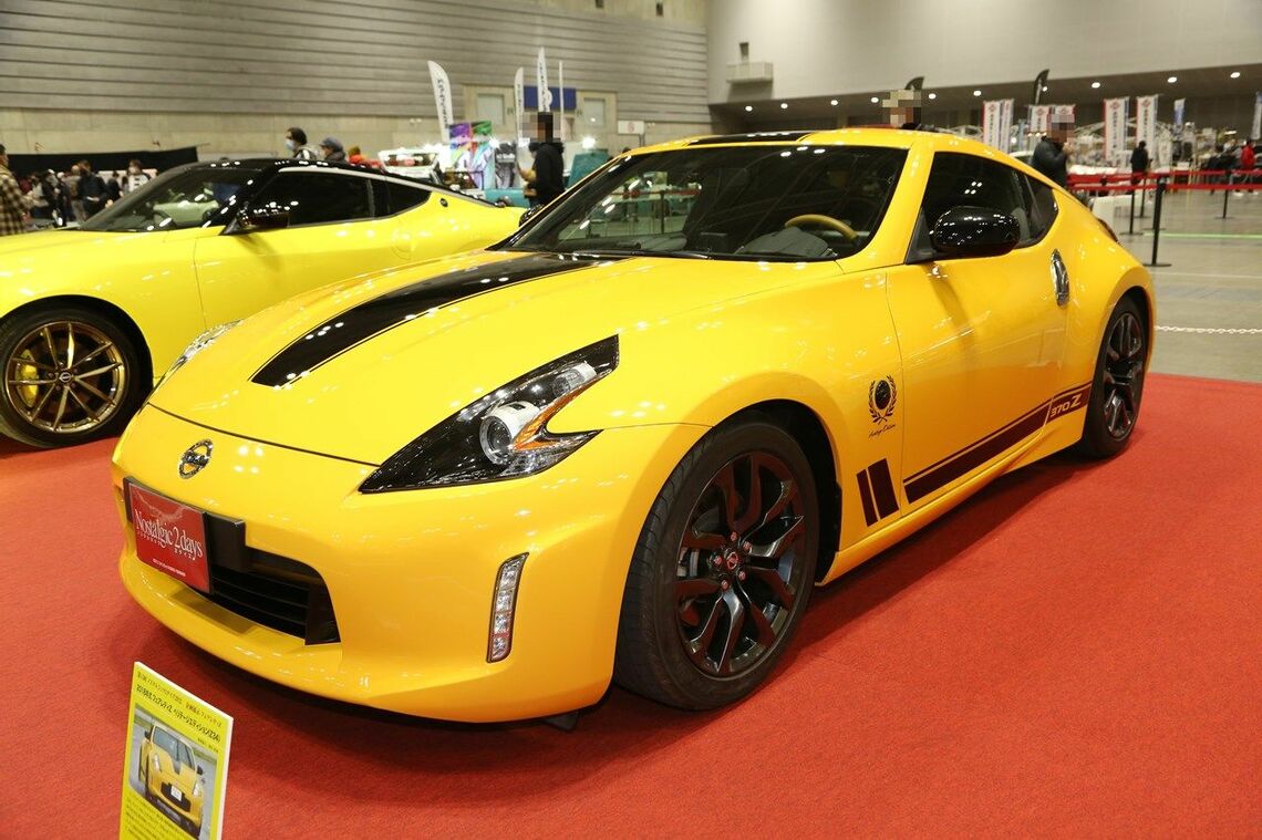 6代目にあたるZ34型フェアレディZ(筆者撮影)