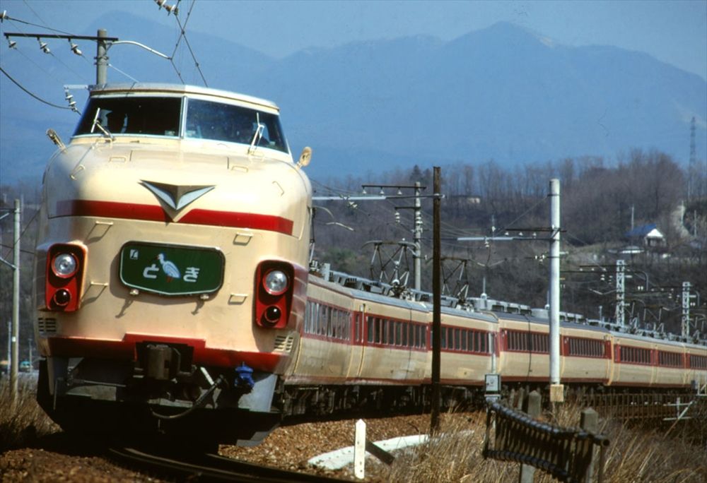 上越新幹線開業に伴って姿を消した特急「とき」（筆者撮影）