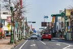 伊勢崎の中心市街地。伊勢崎駅前にもあるスーパー・