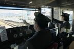 上り列車に添乗して新松田駅を目指す