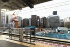大崎広小路駅前では再開発が進む