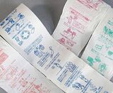 全国の公共機関や教育の場に寄付したトイレットペーパー