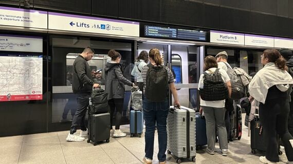 エリザベス線パディントン駅 2025年5月25日
