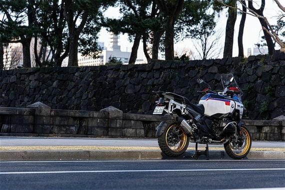 R1300GSのリアビュー