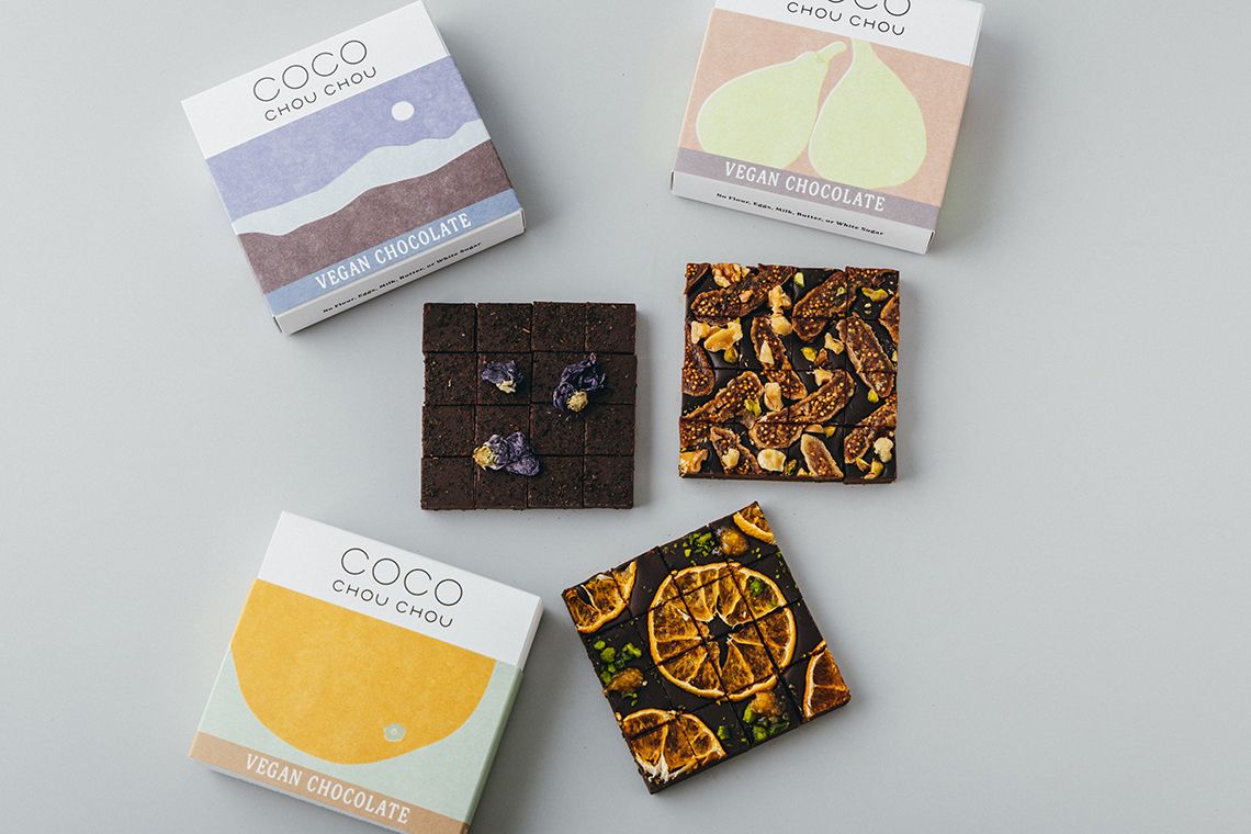 ヴィーガン生チョコレート（ココシュシュ）
