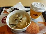マニラのマックの朝ごはん