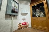 路地裏や庭先、ガレージの屋根、施設内などで、さまざまな豚を見かけた（写真：筆者撮影）